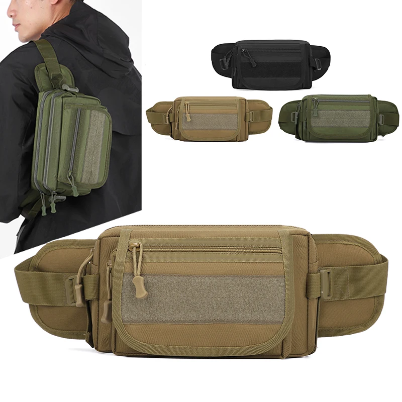 

Leisure Men's Multifunctional Chest Bag,Multi Compartment Storage,Waist Bag,Suitable for Hiking, Sports, Cycling, Mountaineering