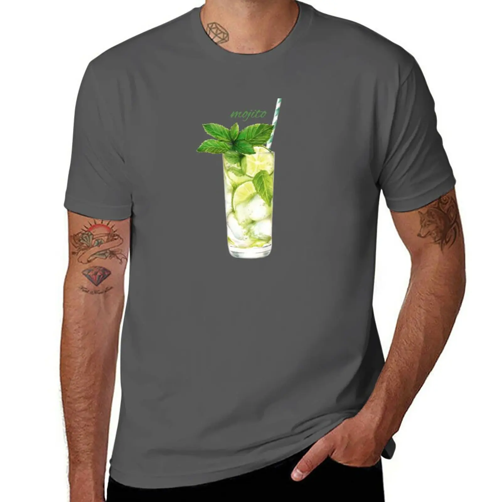 

New Mojito T-Shirt tops heavyweight t shirts boys t shirts big and tall t shirts for men