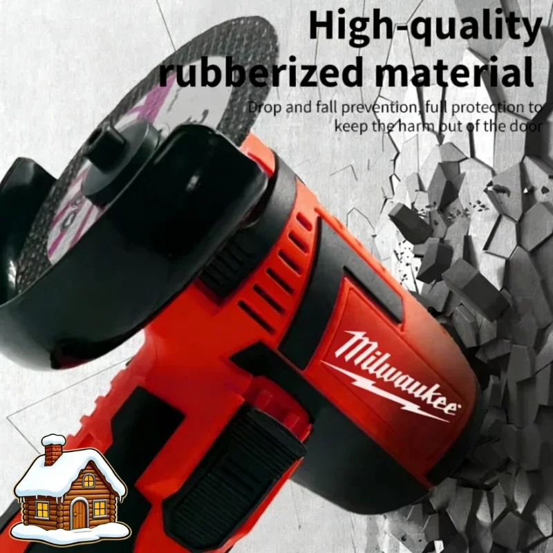 ميلووكي فرش طاحونة زاوية كهربائية آلة قطع صغيرة لقطع الماس أداة الطاقة اللاسلكية القابلة لإعادة الشحن ل 12 فولت