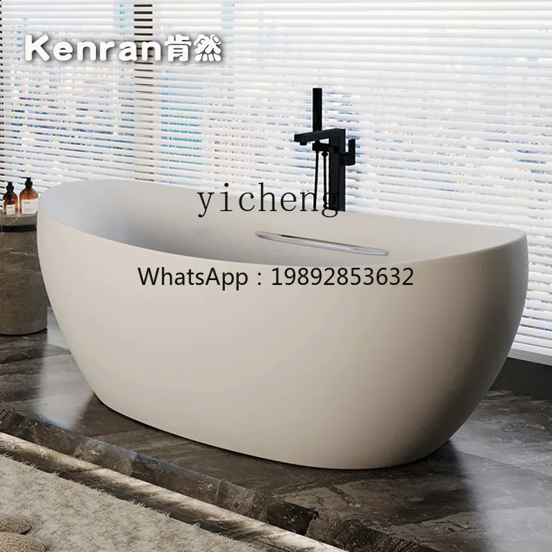 AA  bathtub home hotel project 1.4-1 7m freestanding integrated molding acrylic