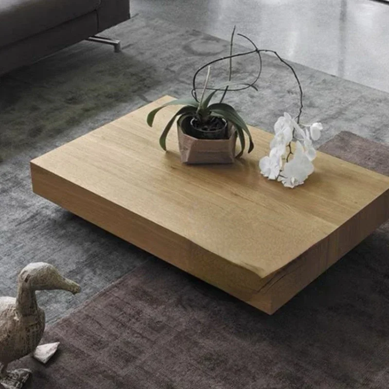 Walnut Color Coffee Table Simple Modern Square Tea Table Fashion Nordic Coffee Table