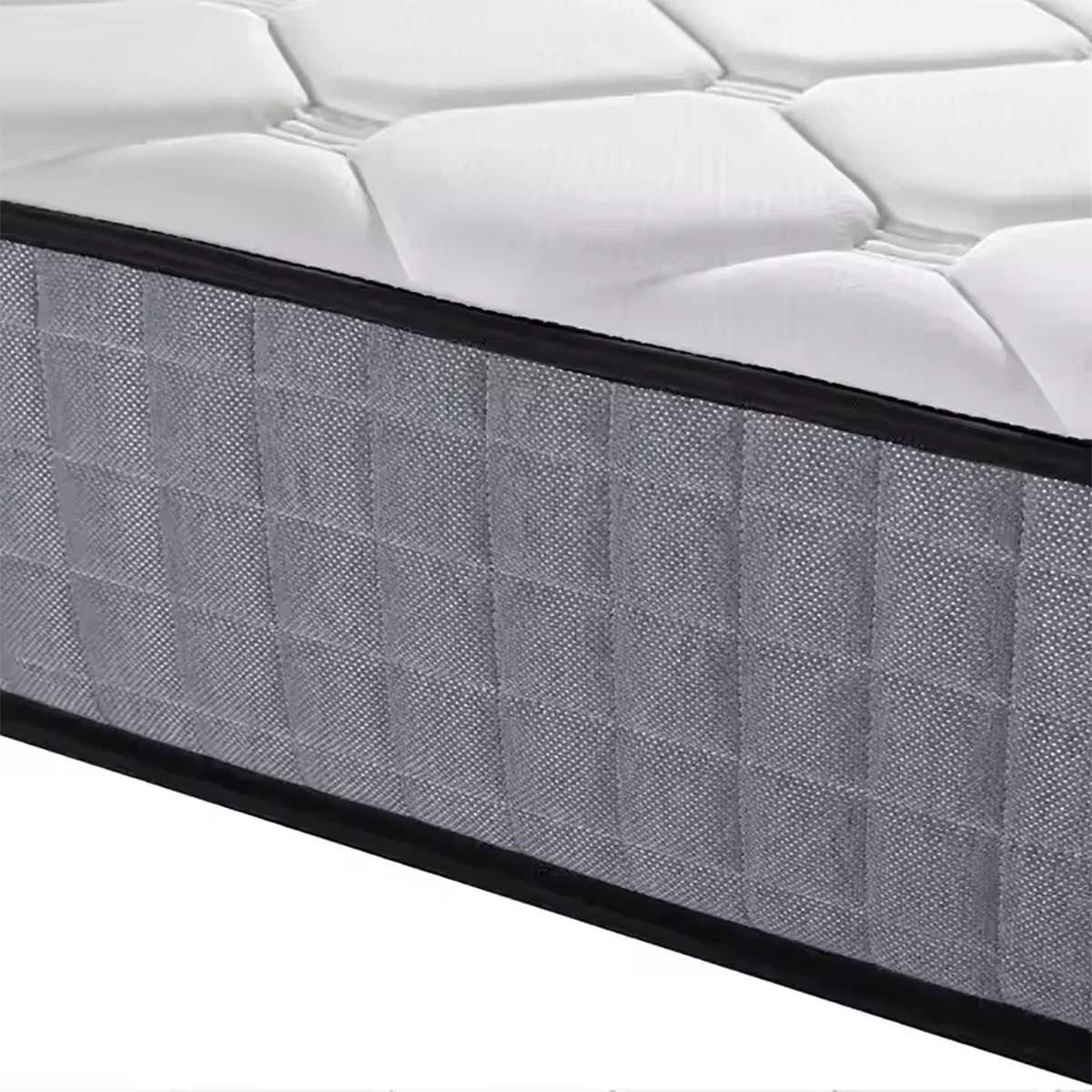 OEM/ODM مرتبة هجينة فاخرة مريحة بحجم كينج مرتبة زنبركية لتقويم العظام في صندوق