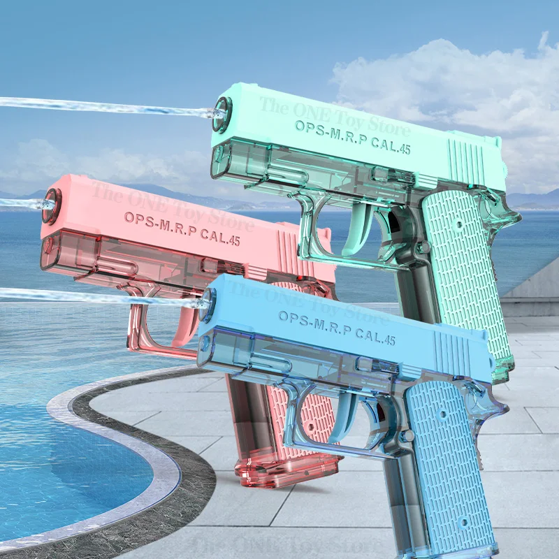 Neue M1911 Wasserpistole, Schießspielzeug für Sommer-Poolpartys, Strand und Outdoor-Spaß, Geschenk für Kinder, Jungen, Mädchen und Erwachsene