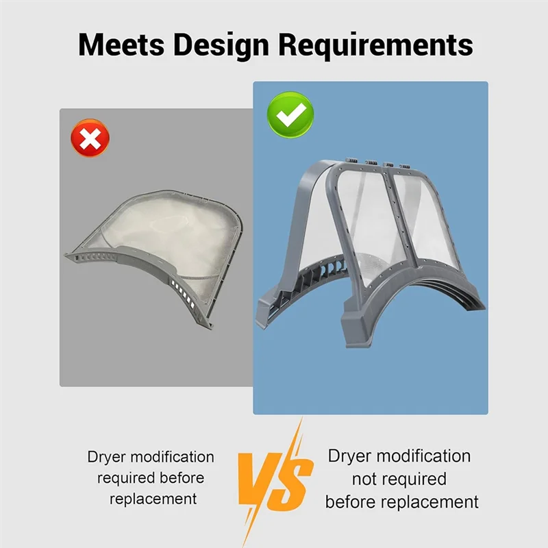 

B03C-5304513574 Dryer Lint Screen Filter Trap Assembly, Dryer Lint Trap Filter For Frigidaire Dryers Filter Assembly