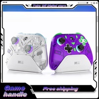 K10 New Wireless Game Controller Abs Material Type-C Interface Three Modes Connection Equipped Charging Base Dual Hall Joystick