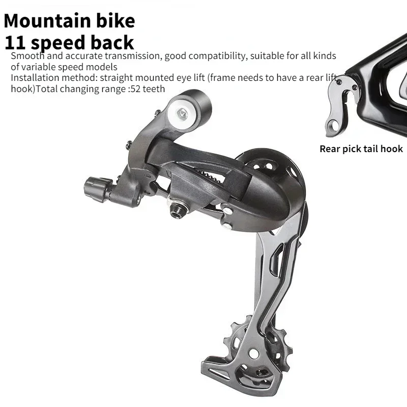 ضام الدراجة الجبلية 21 سرعة 24 تنظيم السرعة 27 قرص الإصبع الخلفي 30S دراجة الطريق 10/11 ملحقات الدراجة النقل #5