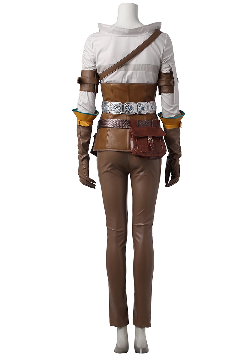 زي Disfraz Cirilla التأثيري، إكسسوارات السراويل العلوية، ملابس حفلات الهالوين