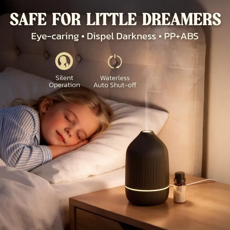 A23F-For Essential Oil Diffuser, Mini Ultrasonic Aromatherapy Diffuser(100Ml), For Home