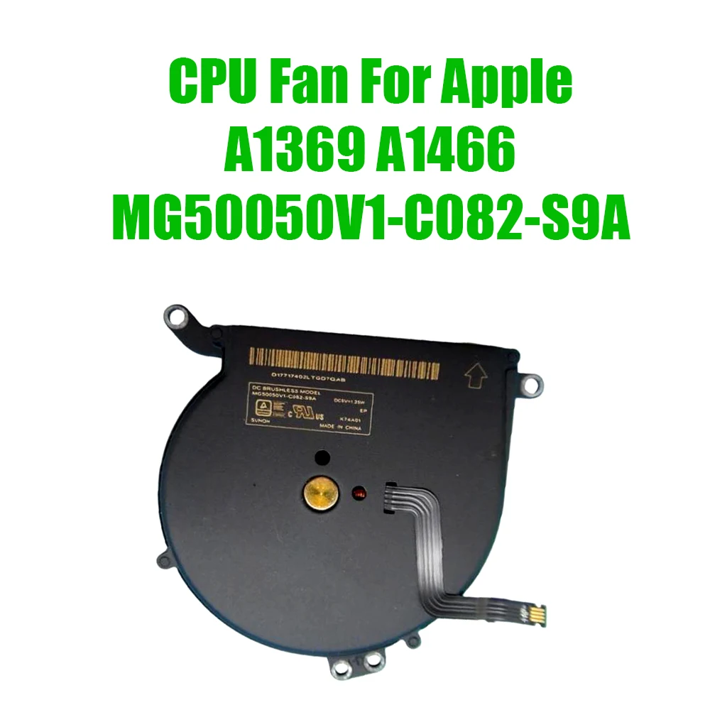 For Apple A1369 A1466 MG50050V1-C082-S9A DC 5V Replacement Laptop CPU Fan