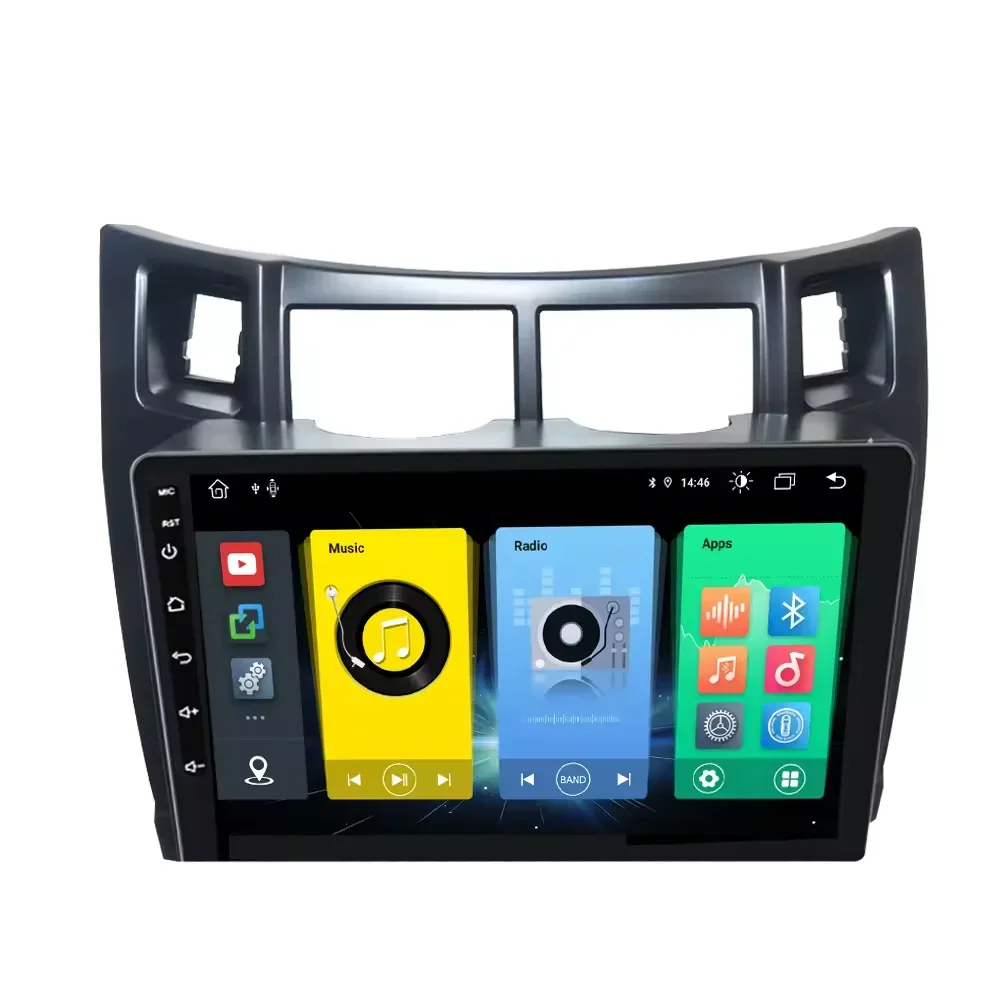 

Android Car DVD radio Video Player For Toyota Yaris 2005-2012 6G 128G Car Video DVD Player GPS DSP Carplay Auto