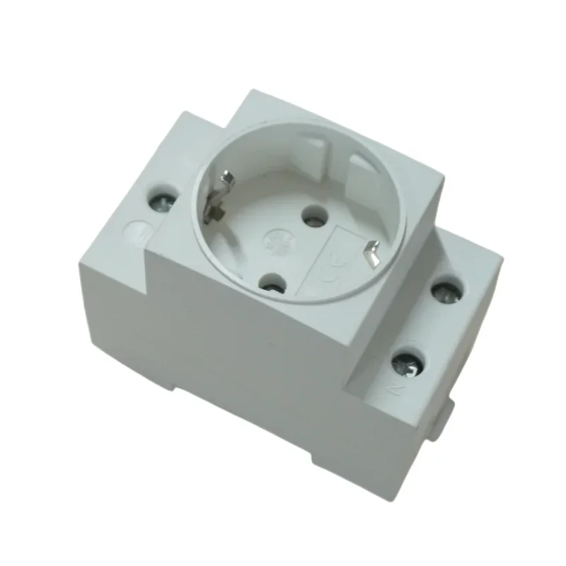 AC30 35mm DIN Rail Mount AC Power 10A 16A 25A 250V 440V 2/3/4/5 Pin Plug Modular Socket EU AU Type