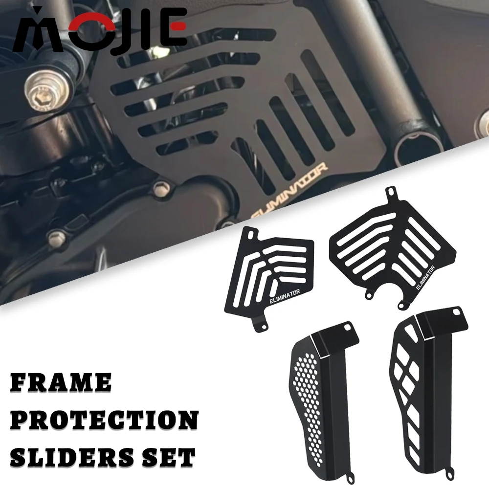 

Motorcycle Accessories For Kawasaki Eliminator 500 Eliminator500 Engine Cover Clutch Guard Protection Throttle Protector Cover