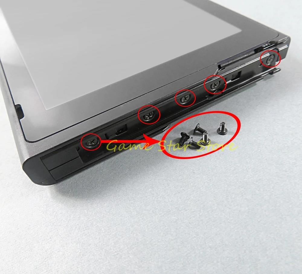 50pcs Side Sliding Rod Screw For NS Nintendo Switch Console Left Right Host Slide Rail Screws