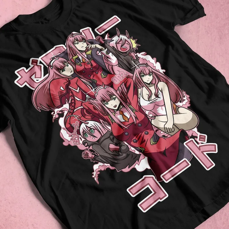 

Zero Two Waifu Shirt, Darling in the Franxx Shirt