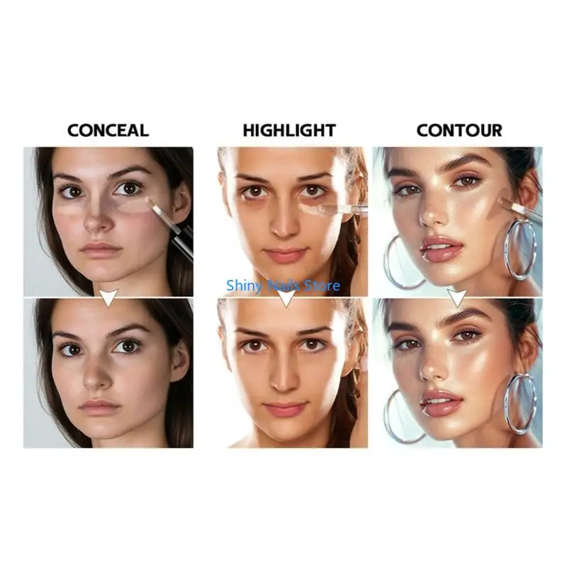 

Buildable Full Coverage Concealer Waterproof Liquid Matte Finish Daily Use