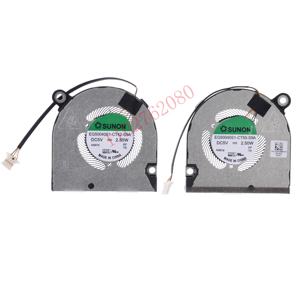 Substituição do portátil cpu + ventilador de refrigeração gpu para acer s5 pro swift 5 SF514-56T n21h2 EG50040S1-CT42-S9A EG50040S1-CT50-S9A