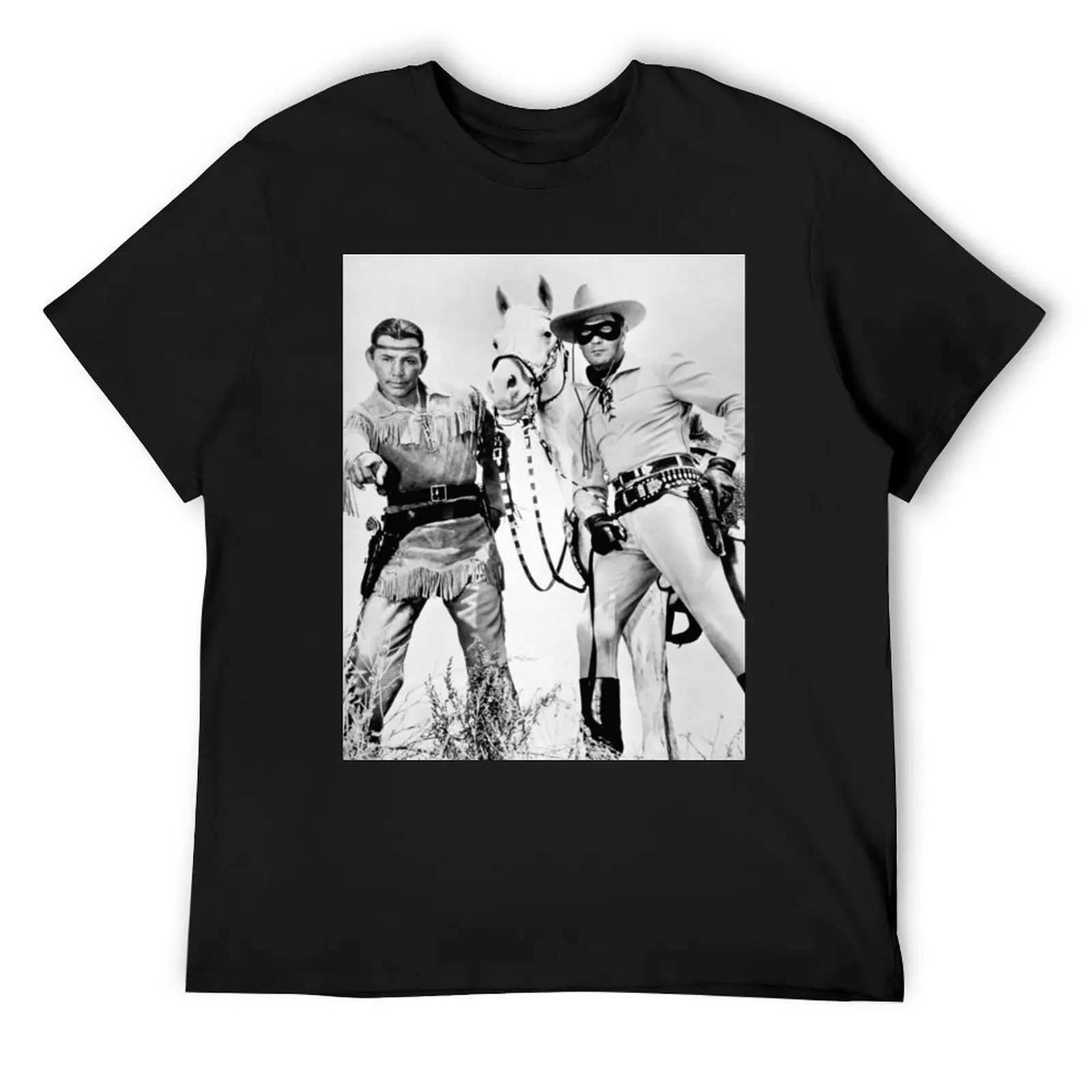 

Lone Ranger and Tonto T-Shirt plus sizes oversized graphic tee custom t shirt custom shirt funny t shirts for men