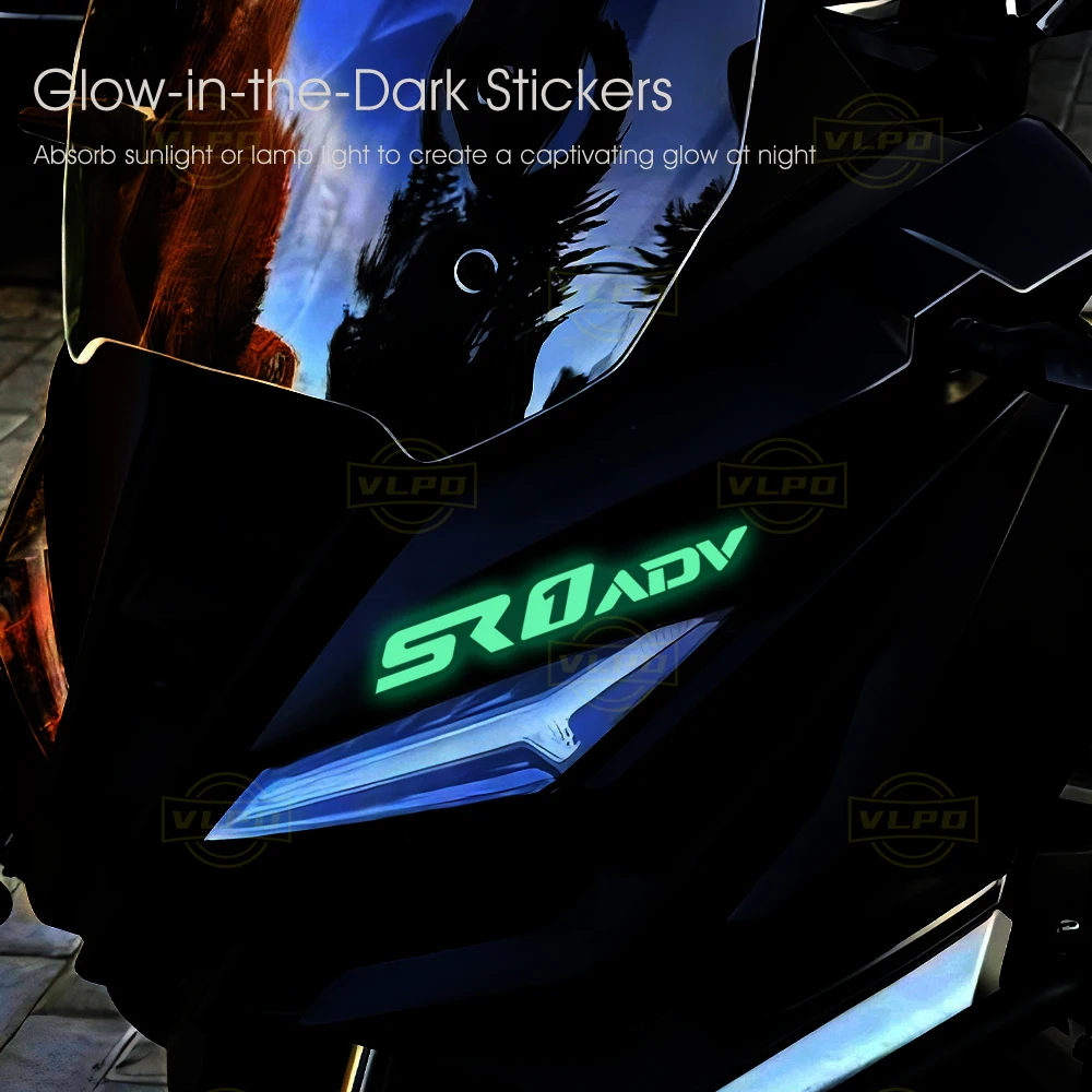 Motorcycle Glow Stickers Waterproof Decal for VOGE SR1 ADV 125 SR1ADV 2024 2025 Accessories