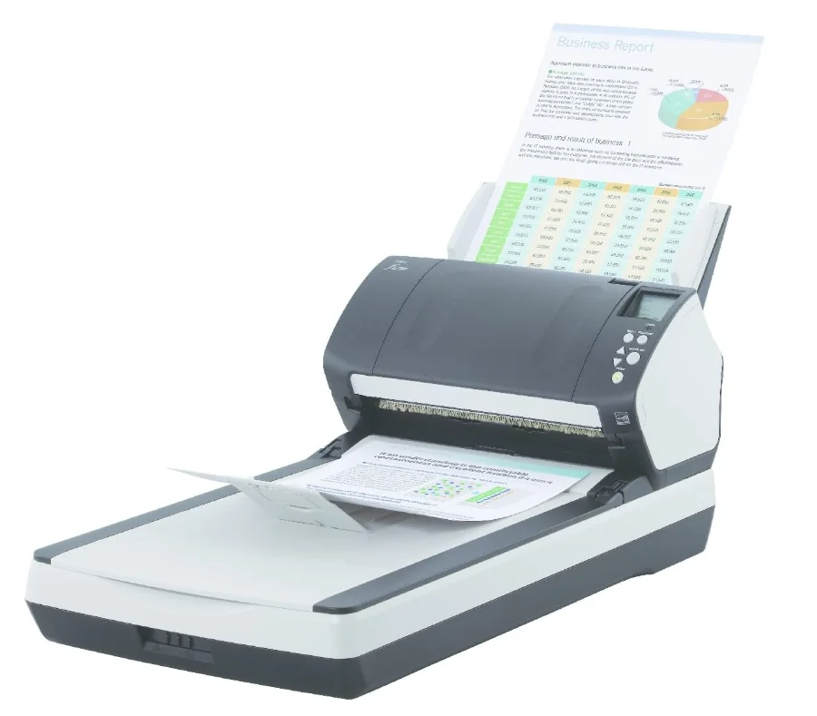 Fujitsu Fi-7260 Portable High Resolution USB Interface Paper Scanner 200/300dpi Stock High Resolution Document Feeder Scanner