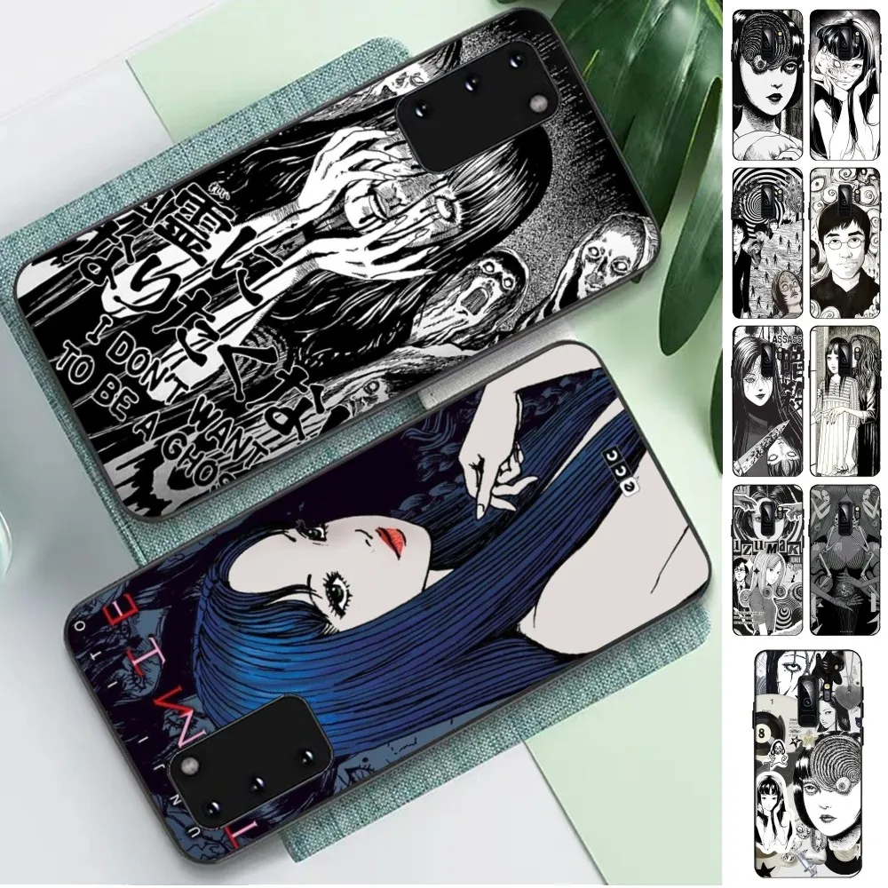 Junji Ito comics Phone Case For Samsung S 9 10 20 21 22 23 30 23plus lite Ultra FE S10lite Fundas