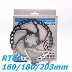 Shimano SM-RT66 Bike Disc Brake Rotor 6-Bolt 160/180/203mm