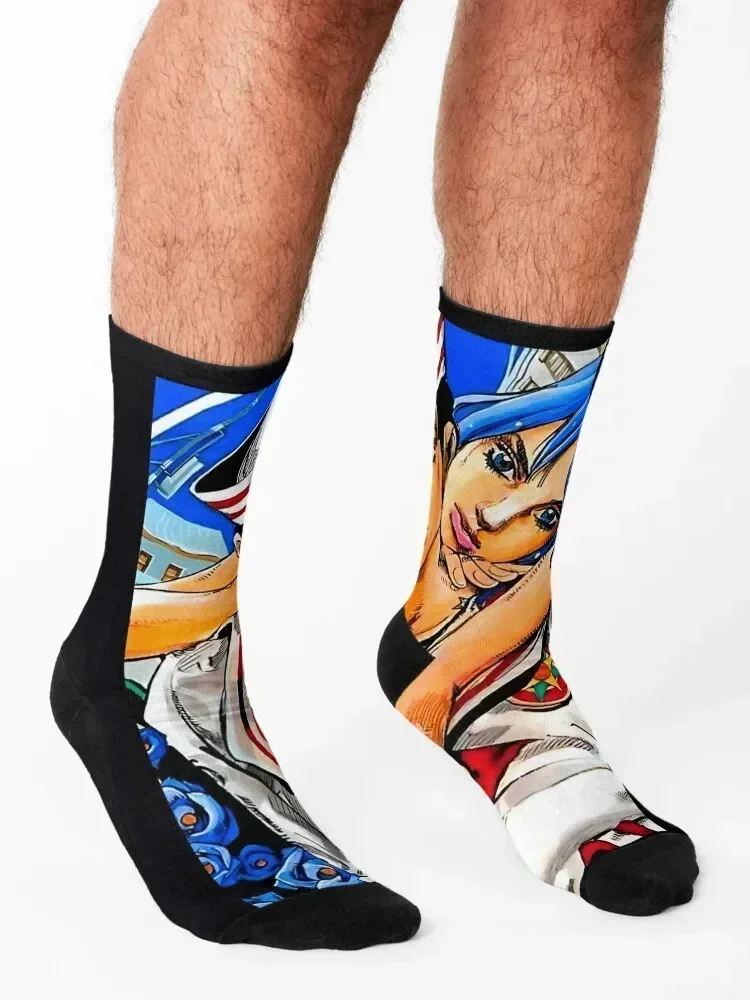 Jojos Bizarre Socks cycling valentine gift ideas luxury sports stockings Socks For Women Men's