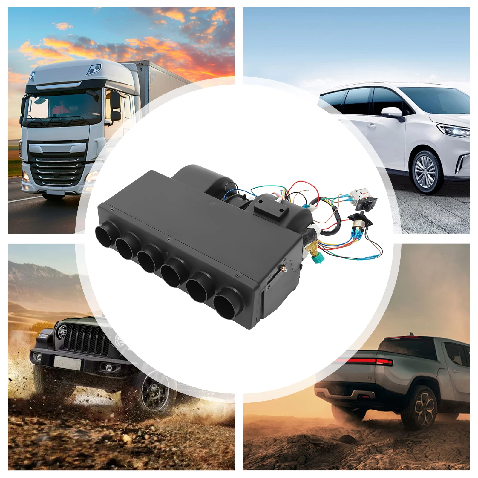 

Сверхмощный нагреватель испарителя кондиционера 12 В 80 Вт, мощность для системы климат-контроля в грузовика