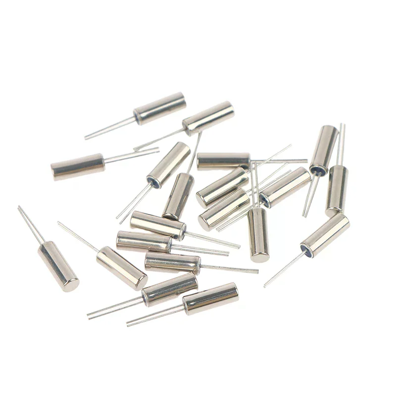 【New】20Pcs High Precision 32.768 KHz 32768HZ Tuning Fork Watch Crystal 12.5PF 3mm X 8mm