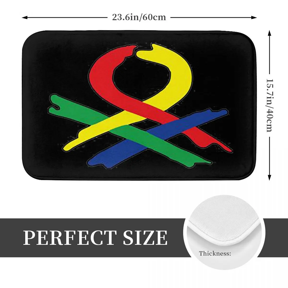United Colors Of Benetton Non-slip Doormat Floor Mat Cushion Carpet Rug for Kitchen Entrance Home Bedroom Footpad Mats