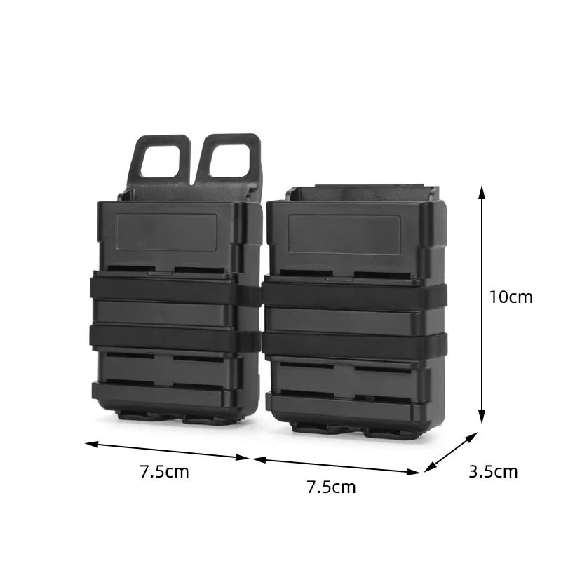 Outdoor Tactical Quick Draw Mag Pouch Set CS Fast-Draw MOLLE Accessory Bag for Nerf Jacket