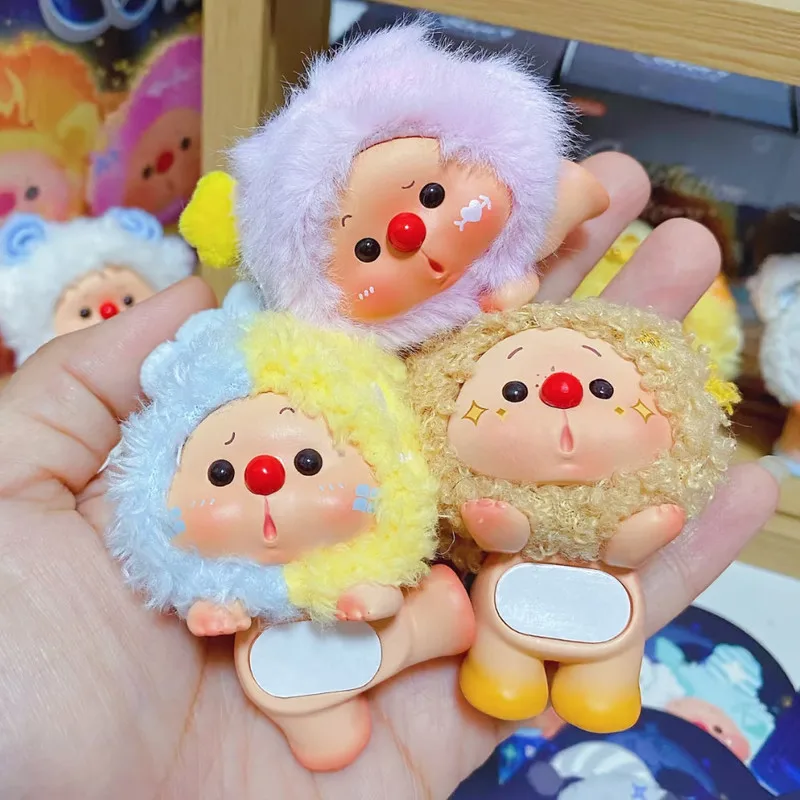 

Оригинальная мини-фигурка JOTOYS OYO Bear Cub Zodiac Story Hipper Series: милая мультяшная трендовая игрушка-украшение, подарочная таинственная коробка