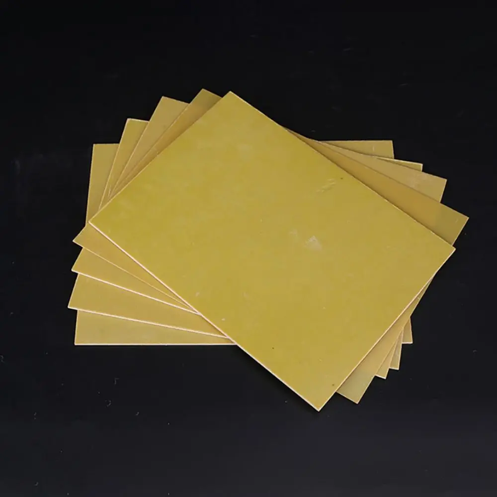 New 3240 Epoxy Board High Temperature Resistant Yellow Circuit Insulation Board Fiberglass Insulation Sheet Battery