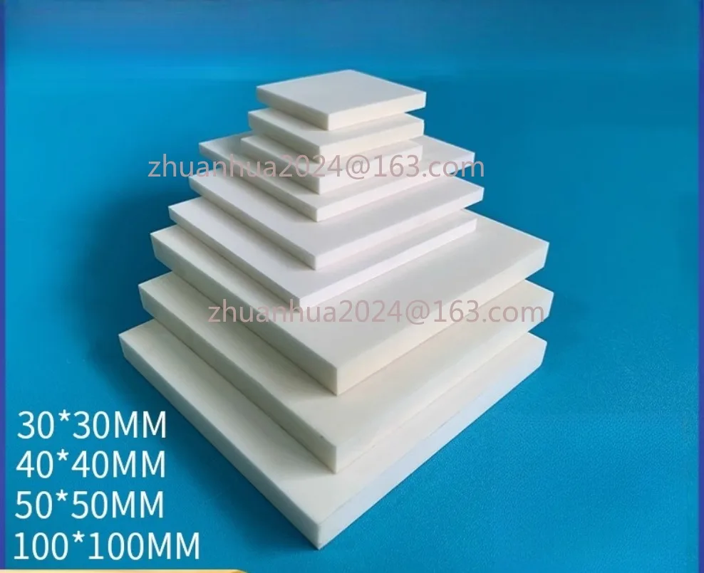 99% Non-porous Alumina Ceramic Sheet 100*100mm Wear-resistant Ceramic Heat Sink