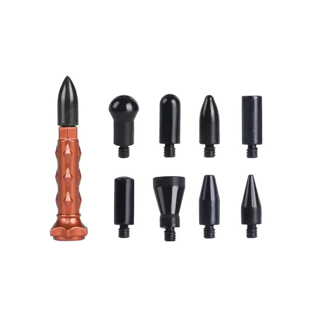 

Replacement Heads Car Dent Repair Tools Rubber Hammer Knock Down Pen Dent Removal Tools Metal Tap Down Pen Hand Tools