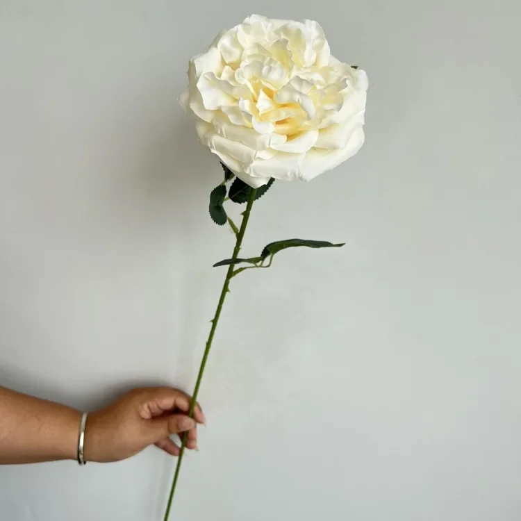 

10PCS/20PCS Artificial Austin Roses Flowers Bouquet Wedding Home Table Decor Arrangement Fake Plants Valentine's Day Present