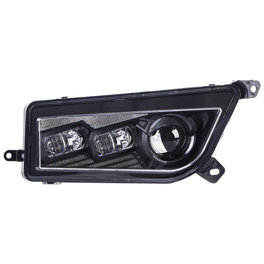 

ATV-RZR1000 2014-2018 Full LED Dual Optical Lens Headlamp New Condition 6000k Color 16v Front Lamp Assembly Upgrade For Polaris