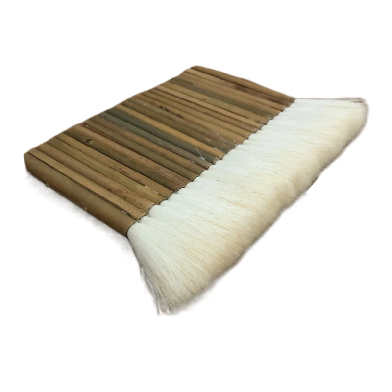 Thickened Soft Wool Hair Brush Joint Painting Brush for Mount Framing Painting Bamboo Handle Oil and Watercolor Brush Paint Tool