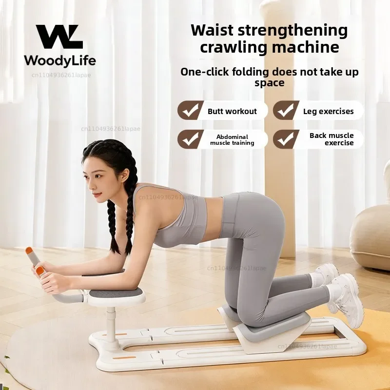Foldable Ab Machine Abs Workout Equipment For Home Gym Core Trainer  Support Holder  Capacity Shock Absorption Abdominal Trainer