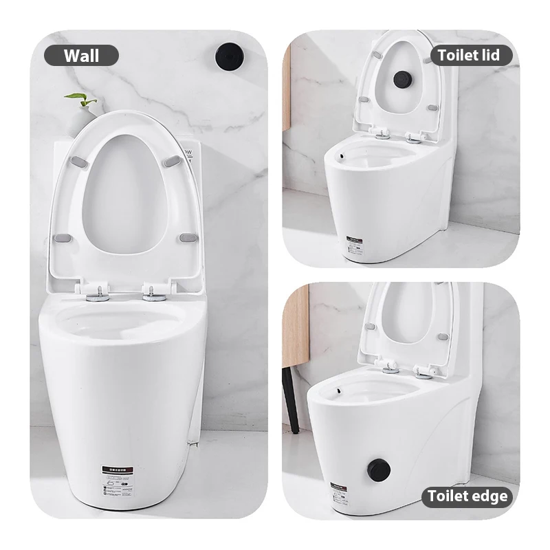 Toilet Auto-Flush Sensor Touch-Free Home Defecation Sensor Flushes The Human Body Away From The Seat Sensor Toilet Flush Fitting