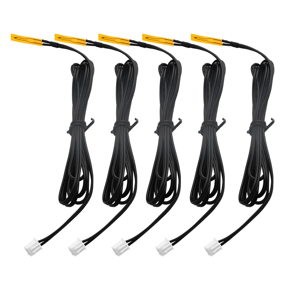 Ultracienki czujnik temperatury NTC 1M cienkowarstwowa sonda termistora B3950-10k Głowica pomiarowa temperatury powierzchni XH2.54 Terminal