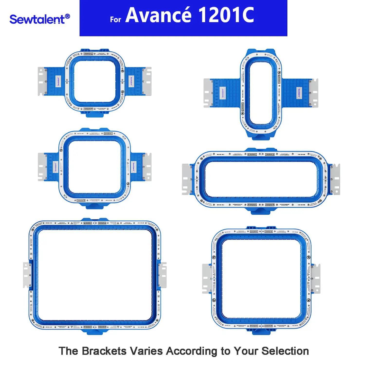 

Avance 1201C 12-игольная вышивальная машина с одной головкой и мощным обручем Sewtalent Магнитный пяль для вышивания