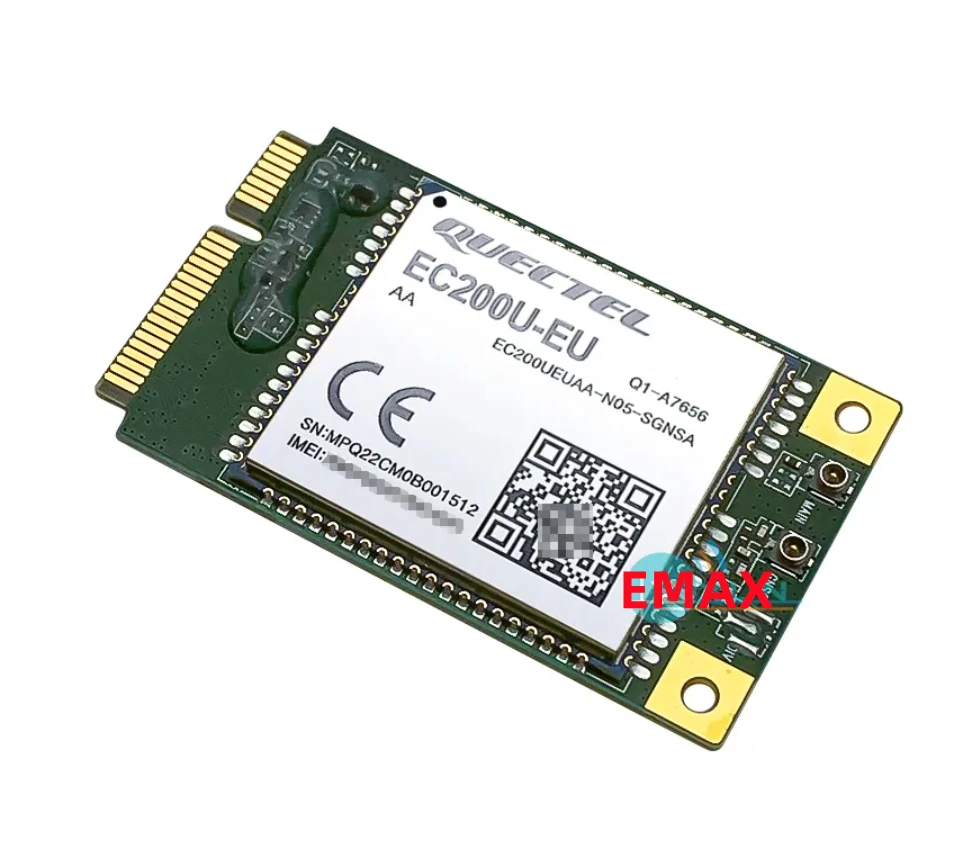 Quectel EC200U-EU persévérance Cat1 MINI PCIE Tech avec récepteur GNSS BT Function Band B1/v1./ B5/B7/B8/B20/B28/B38/B40/B41