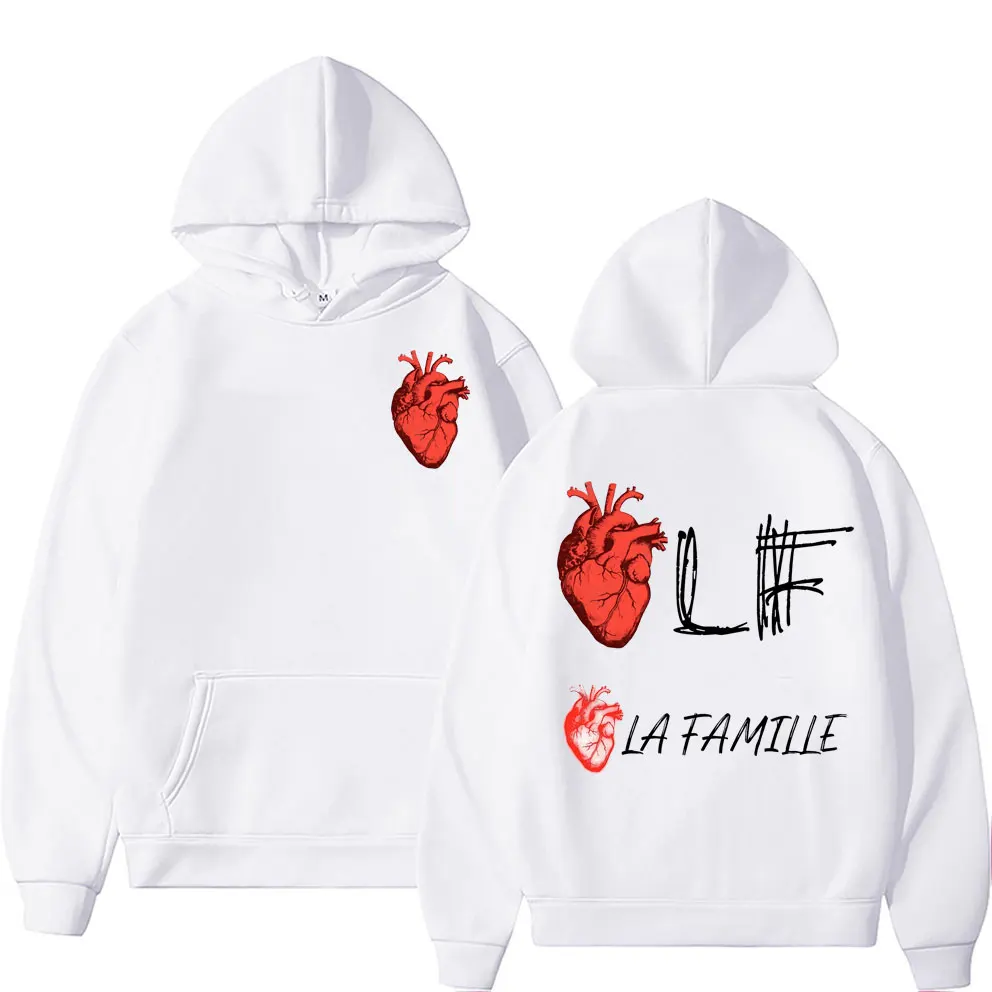 

NEW Lf La Tamille Hoodie Le Monde Chico Album Pnl De Familie Rap Hooded Sweatshirt Hip-Hop Mannen Vrouwen Hoodies Oversized Str