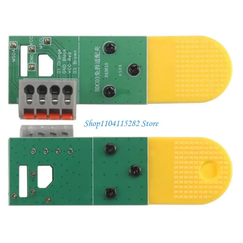 مشبك آمن مناسب للسيارات لنظام المفاتيح BDC03، تمت ترقيته ولا يتطلب إزالة، مادة بلاستيكية قوية، توافق واسع مع المركبات #4
