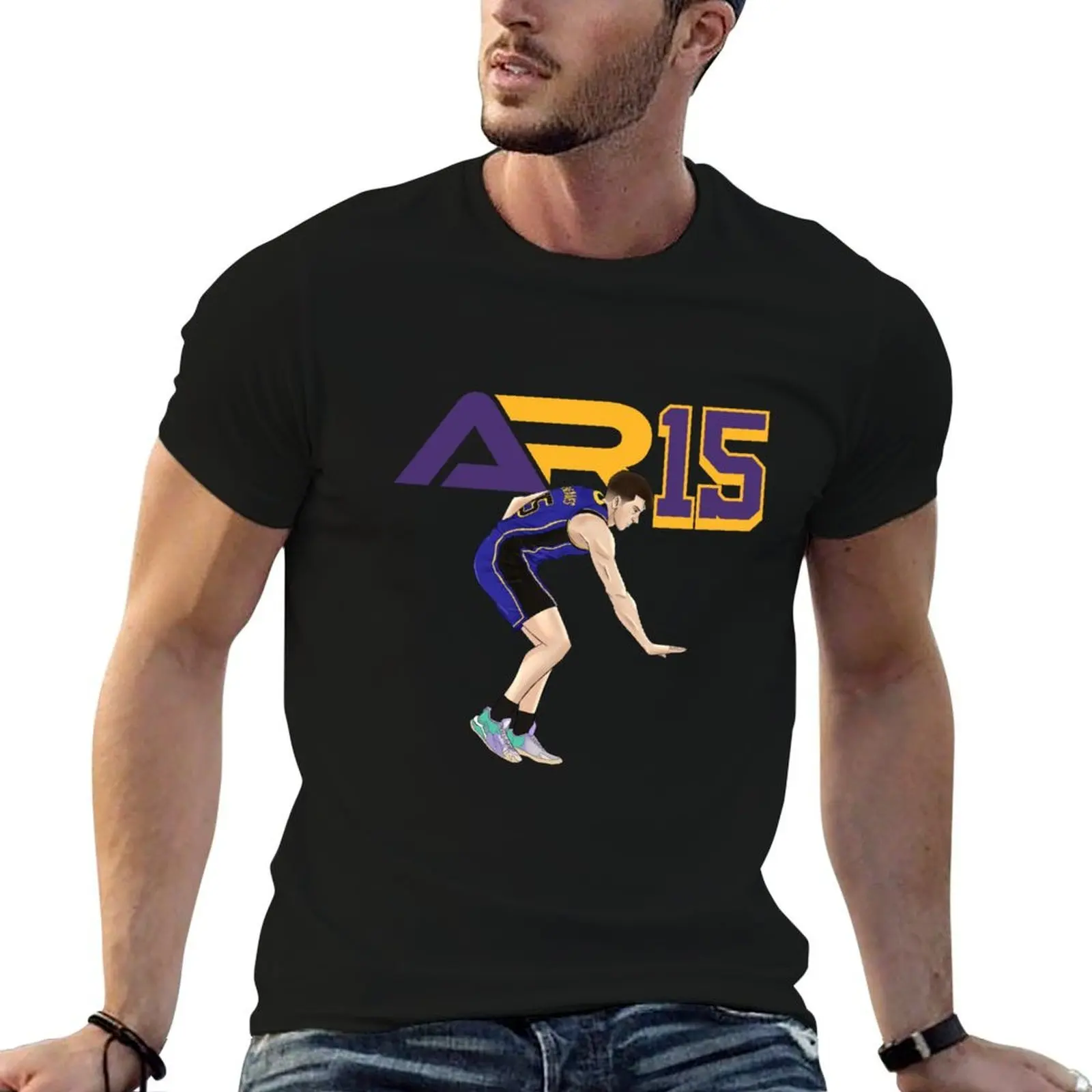 

AR15 // AUSTIN REAVES T-Shirt cotton tshirt 100% t shirts for man graphic vintage man t shirt cotton high quality T-Shirt