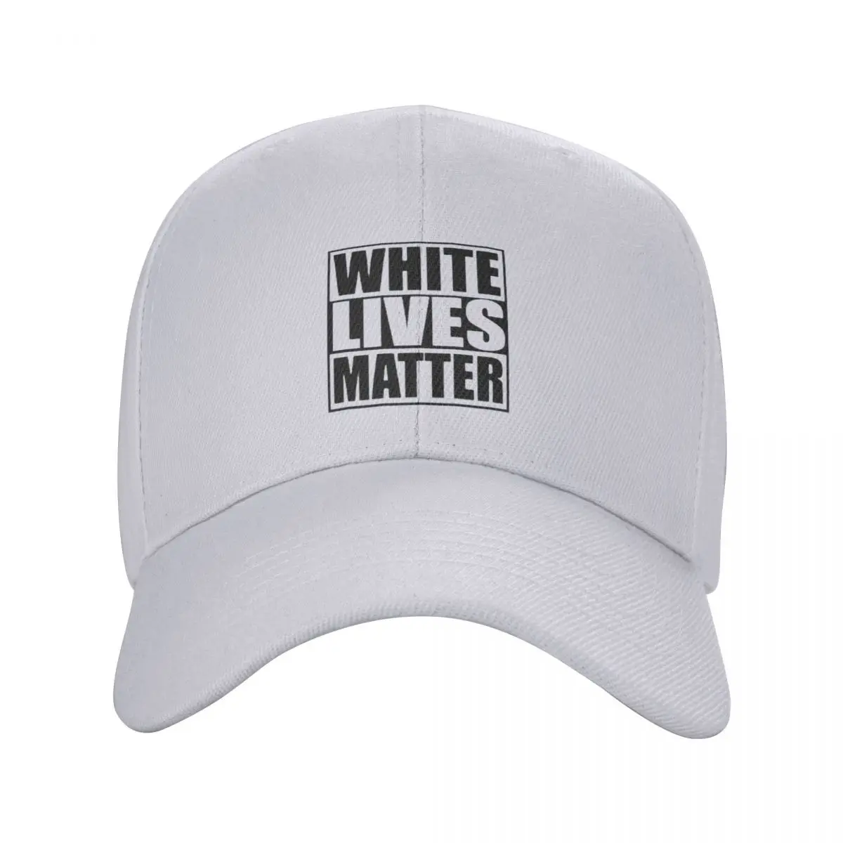 Camisas White Lives Matter Black Lives Matter Baseball Cap Snapback Caps Sun Hats Color Visor Hats