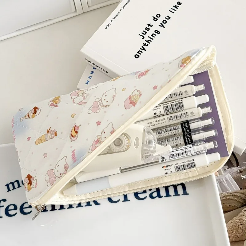 لطيف أنيمي الكرتون حلم كيتي حقيبة التخزين لطيف الكرتون فتاة القلب نظارات حقيبة جديدة قيمة جيدة طالب حقيبة أدوات مكتبية عالمية #3