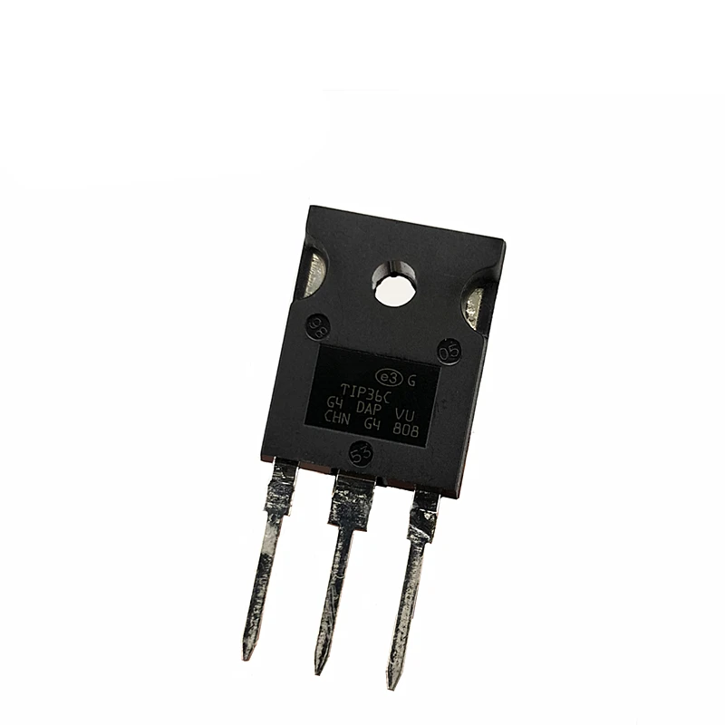 (10 PCS) TIP36C TO-247 PNP Transistor 25A 100V Complementary to TIP35C