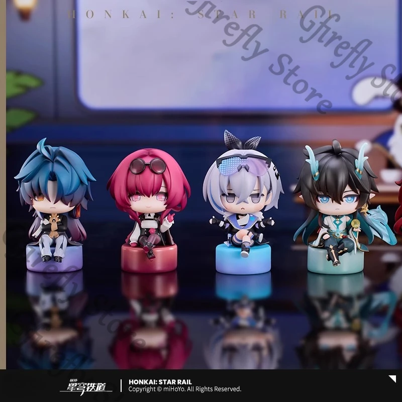 

Honkai: Star Rail Imbibitor Lunae Argenti Kafka Silver Wolf Blade Q-версия Фигурки Официальные гаражные комплекты-талисманы Аниме Орнамент