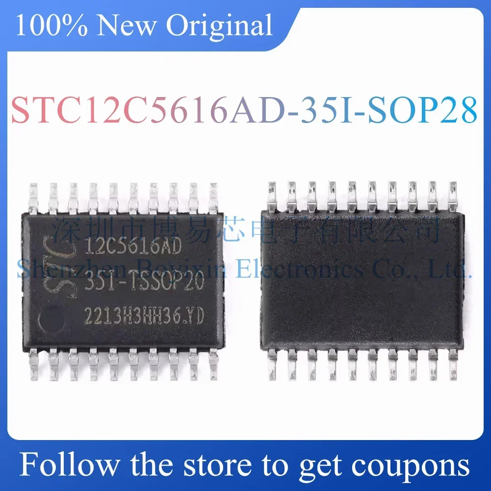 

NEW STC12C5616AD-35I-SOP28 Original Product